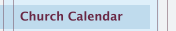 Church Calendar